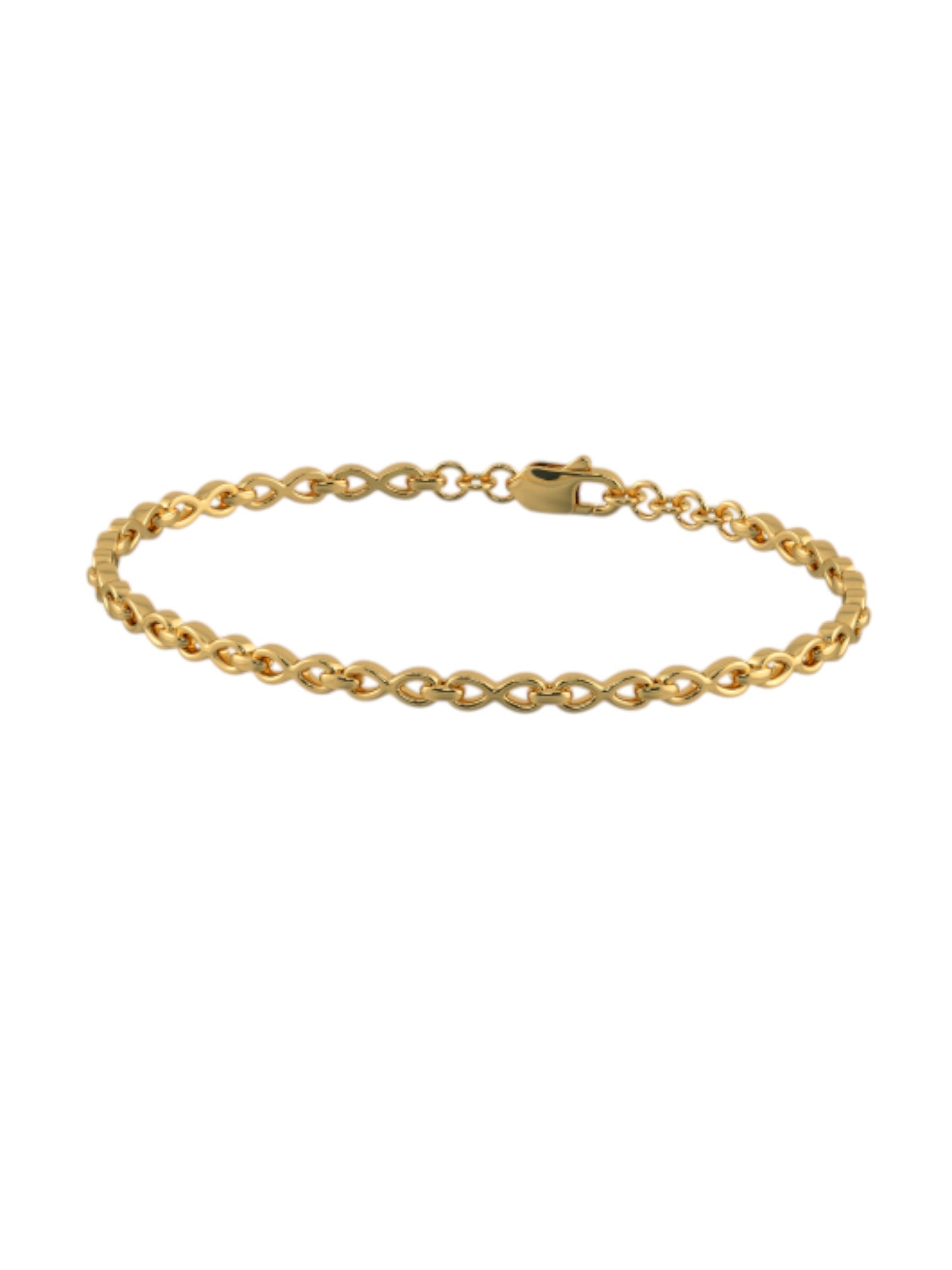 The Velmma Bracelet 925 Sterling Silver Elegant Gold Plated For Women By Kesardeep